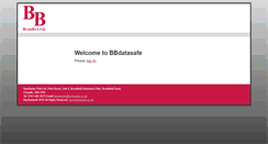 Desktop Screenshot of bbdatasafe.com