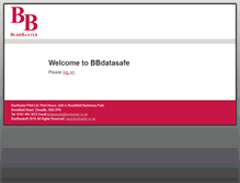 Tablet Screenshot of bbdatasafe.com